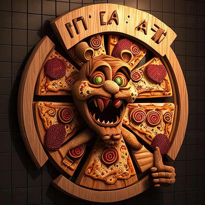 3D model FNaF 6 Pizzeria Simulator game (STL)